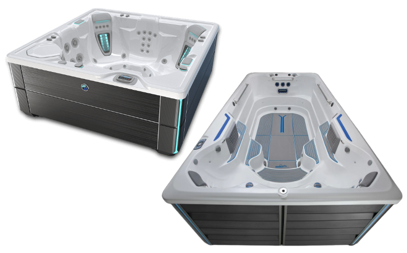 bundle hot tub swim spa